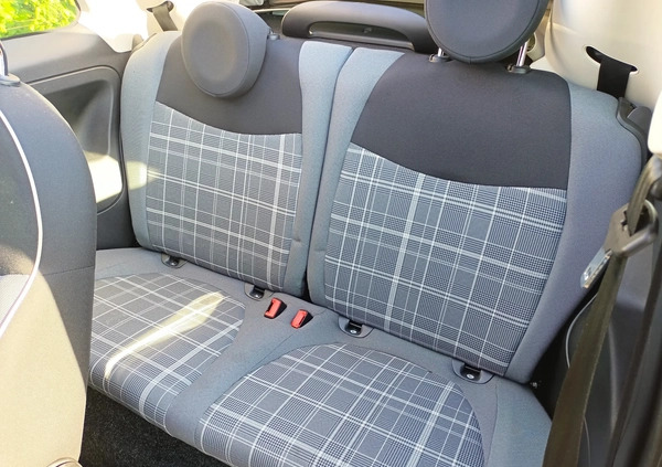 Fiat 500 cena 34900 przebieg: 97100, rok produkcji 2017 z Pleszew małe 121